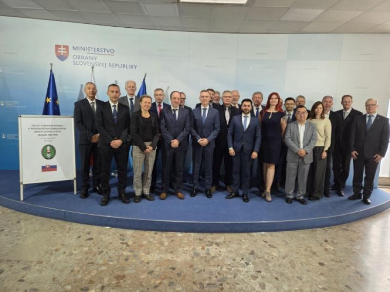 Zasadanie štandardizačných skupín EDA pre obrannú štandardizáciu v Európskej únii EDSMG a JMG-EDSTAR, Bratislava 2025